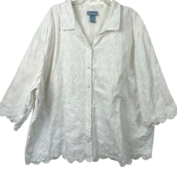 💓Sold💓not for sale💓Liz & Me Women 3/4 Sleeve Blouse Top Boho Western Romantic P - Picture 1 of 6